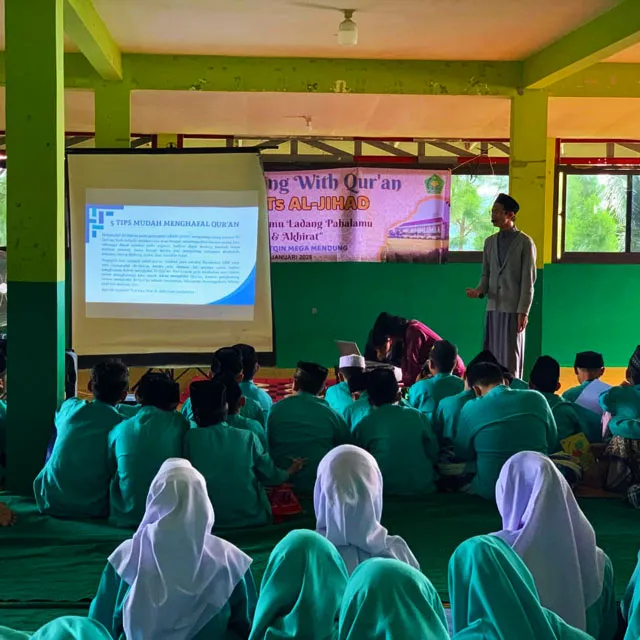 Dauroh Quran Camp MTs Al Jihad di Daarul Mutqin 2025
