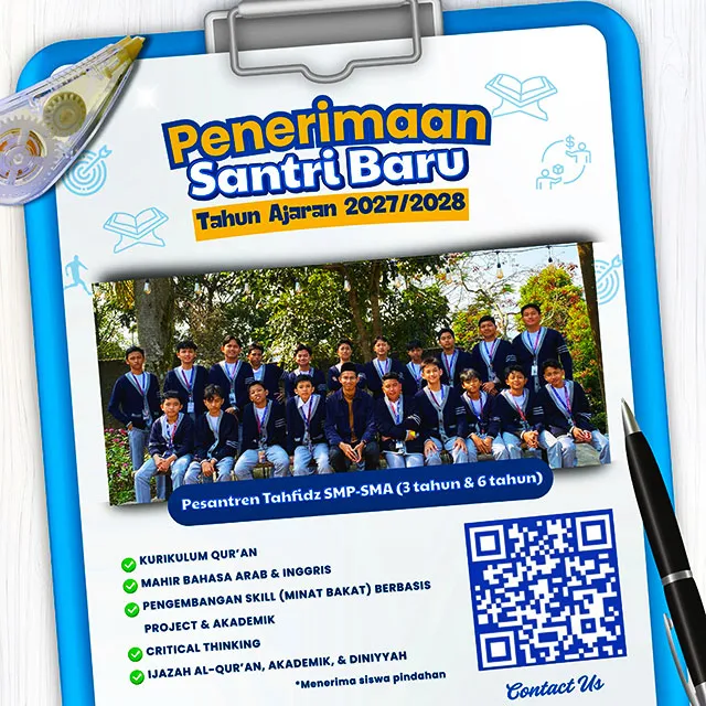 Flyer Pendaftaran Santri Baru