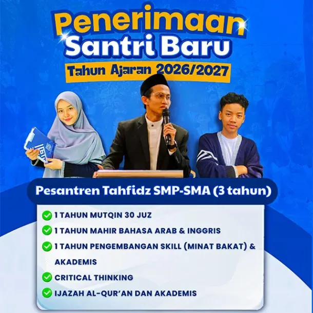 Flyer Penerimaan Santri Baru (PSB) 2026/2027
