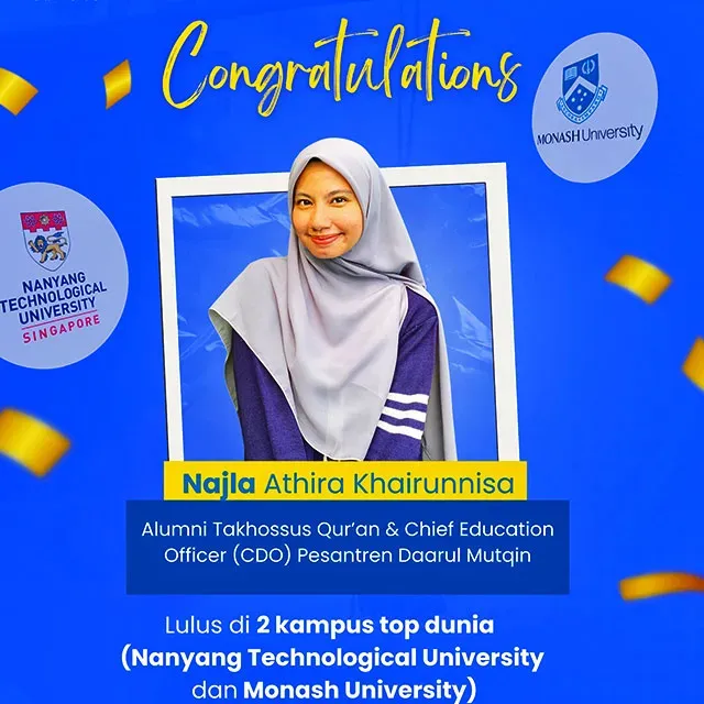 Santri Putri Takhosus Pesantren Daarul Mutqin: Najla