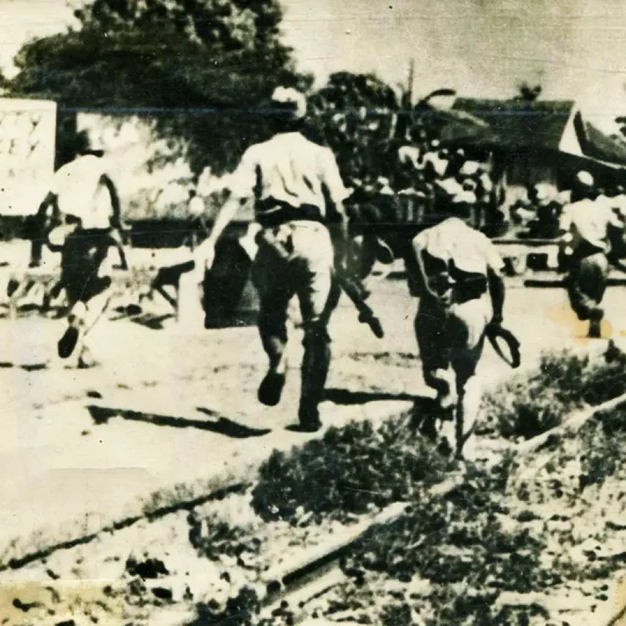 Ilustrasi Pertempuran Surabaya, 10 November 1945